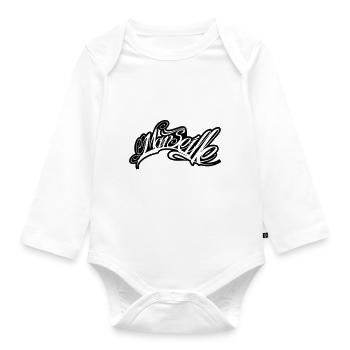 Marseilles - Organic Longsleeve Baby Bodysuit - white - Front