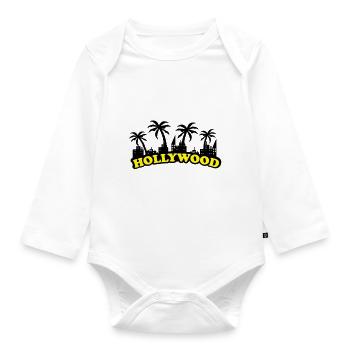 hollywood - Baby Bio-Langarm-Body - Weiß - Vorne