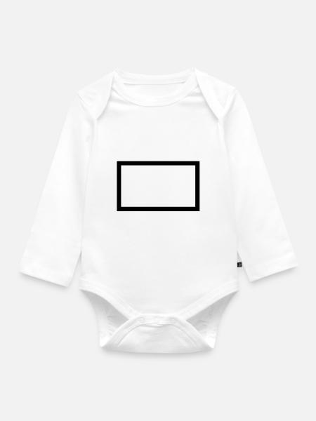 Rahmen für Bild_2_2 - Baby Bio-Langarm-Body - Weiß