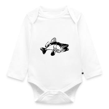 Zander Maul - Baby Bio-Langarm-Body - Weiß - Vorne