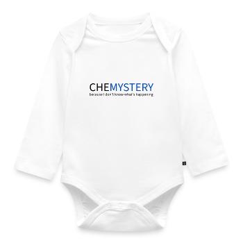 Chemie - Baby Bio-Langarm-Body - Weiß - Vorne