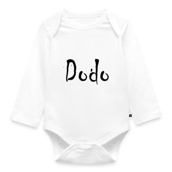 dodo - Organic Longsleeve Baby Bodysuit - white - Front