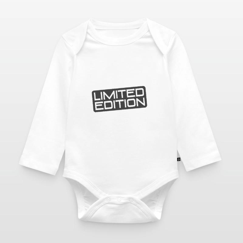 Quantité d’édition limitée - Pièce unique - Quantité limitée Body Bébé bio manches longues
