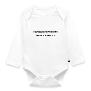 Statement Sabrina Carpenter Tshirts Jackhammer - Organic Longsleeve Baby Bodysuit - white - Front