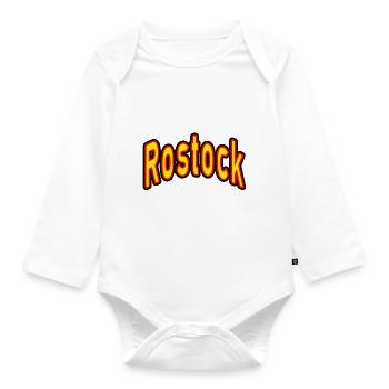 Rostock - Organic Longsleeve Baby Bodysuit - white - Front