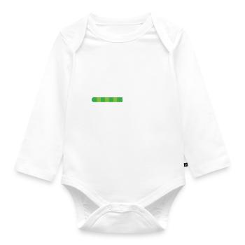 Je Réfléchis Soyez Patient - Body Bébé bio manches longues - blanc - Devant