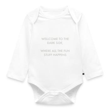 WELLCOME - Organic Longsleeve Baby Bodysuit - white - Front