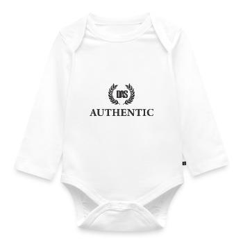 ECHT - Baby Bio-Langarm-Body - Weiß - Vorne