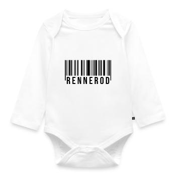 Rennerod Westerwald - Baby Bio-Langarm-Body - Weiß - Vorne
