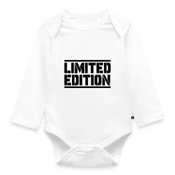 limited edition - Baby Bio-Langarm-Body - Weiß - Vorne