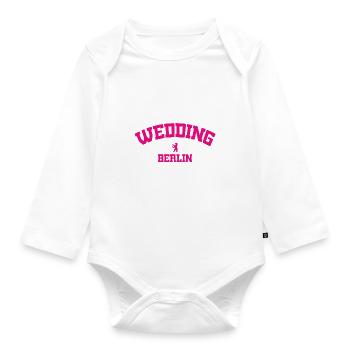 Wedding - Mitte - Berlin - Deutschland - Germany - Baby Bio-Langarm-Body - Weiß - Vorne