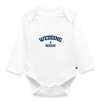 Wedding - Mitte - Berlin - Deutschland - Germany - Baby Bio-Langarm-Body - Weiß - Vorne