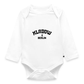 Kladow - Spandau - Berlin - Deutschland - Allemagne - Body Bébé bio manches longues - blanc - Devant