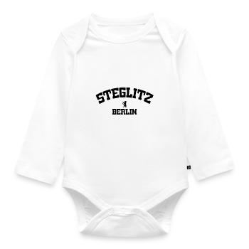 Steglitz - Berlin - Deutschland - Germany - Baby Bio-Langarm-Body - Weiß - Vorne