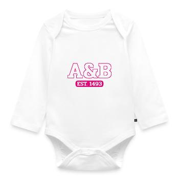 Antigua and Barbuda - St John's - West Indies - Organic Longsleeve Baby Bodysuit - white - Front