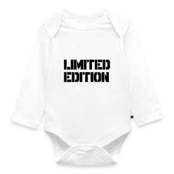 limited edition - Baby Bio-Langarm-Body - Weiß - Vorne