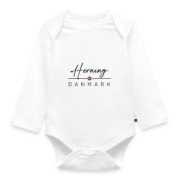 Dänemark - Herning - Danemark - Danemark - Body Bébé bio manches longues - blanc - Devant
