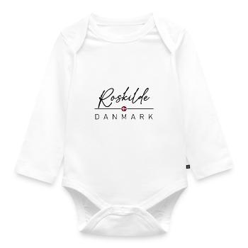 Dänemark - Roskilde - Danemark - Danemark - Body Bébé bio manches longues - blanc - Devant