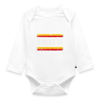 Trier - Organic Longsleeve Baby Bodysuit - white - Front