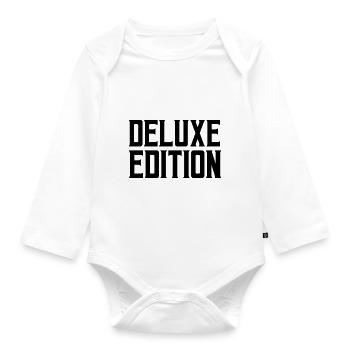 Édition Deluxe 1 - Body Bébé bio manches longues - blanc - Devant
