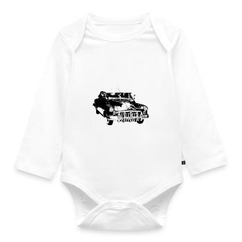 Buick 1950 - Baby Bio-Langarm-Body - Weiß - Vorne