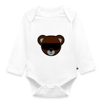 baer - Baby Bio-Langarm-Body - Weiß - Vorne