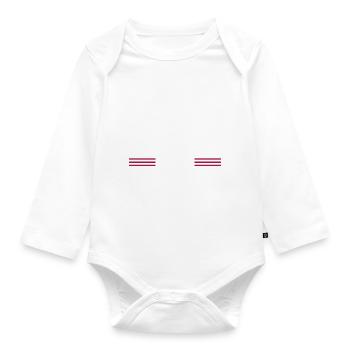 syndicat charpentier un charpentier tshirts de prière - Body Bébé bio manches longues - blanc - Devant