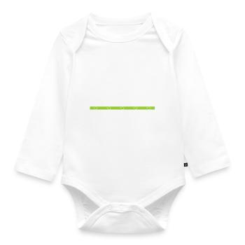 lumberjack jokes jackhammer carpenter joke - Organic Longsleeve Baby Bodysuit - white - Front