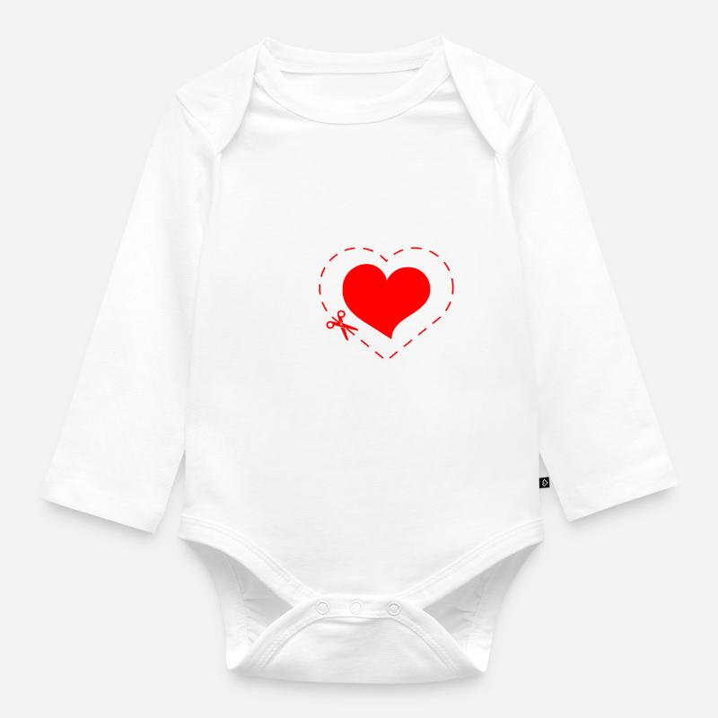 Coupon Shopper Discount Couponer Vente à prix réduit - Body Bébé bio manches longues - blanc