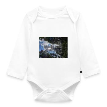 Der schöne Spreewald - Baby Bio-Langarm-Body - Weiß - Vorne