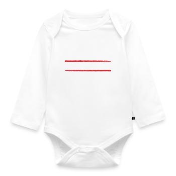 Cancun 2023 - Baby Bio-Langarm-Body - Weiß - Vorne