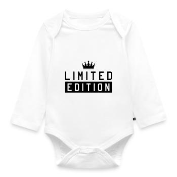 limited edition - Baby Bio-Langarm-Body - Weiß - Vorne