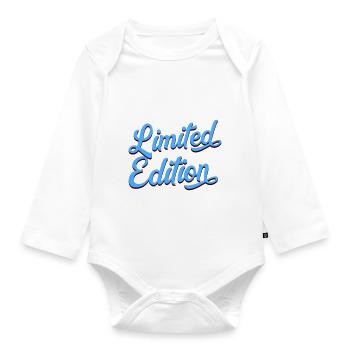 limited edition - Baby Bio-Langarm-Body - Weiß - Vorne