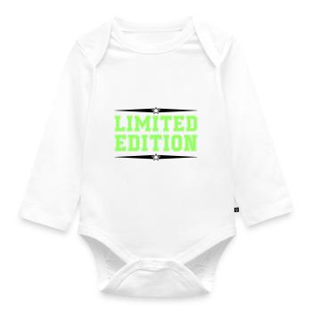 limited edition - Baby Bio-Langarm-Body - Weiß - Vorne