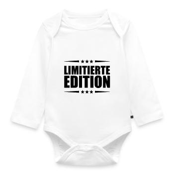 limited edition - Baby Bio-Langarm-Body - Weiß - Vorne
