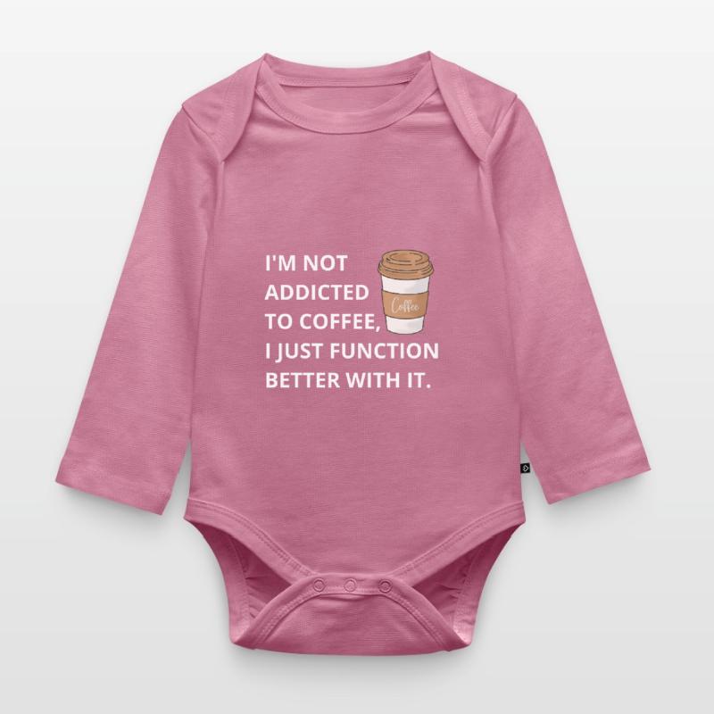 Coffee: Enhancing Functionality, One Cup at a Time Organic Longsleeve Baby Bodysuit