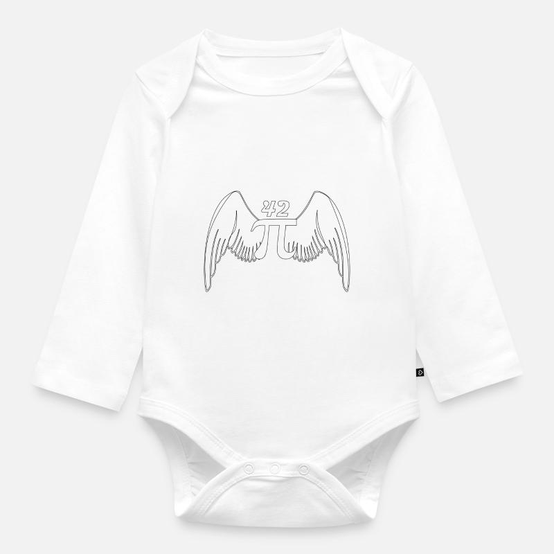 PI42 - Body Bébé bio manches longues - blanc