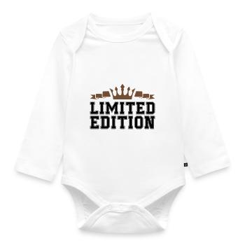 limited edition - Baby Bio-Langarm-Body - Weiß - Vorne