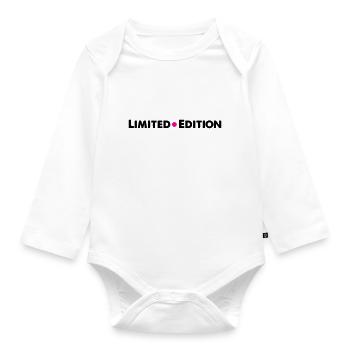 limited edition - Baby Bio-Langarm-Body - Weiß - Vorne