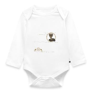 Wrestling schauen - Baby Bio-Langarm-Body - Weiß - Vorne