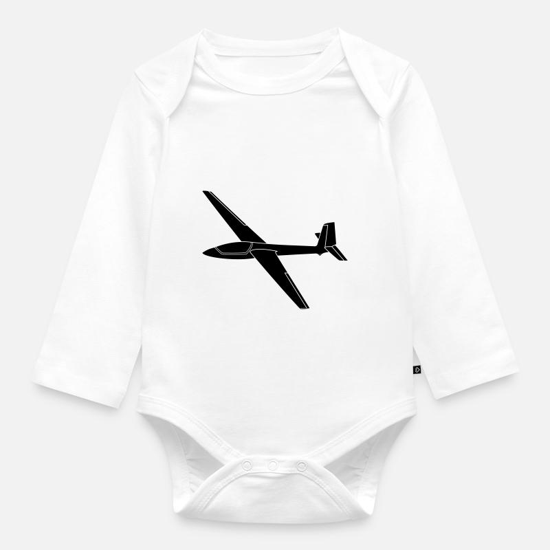 swift s1 - Baby Bio-Langarm-Body - Weiß