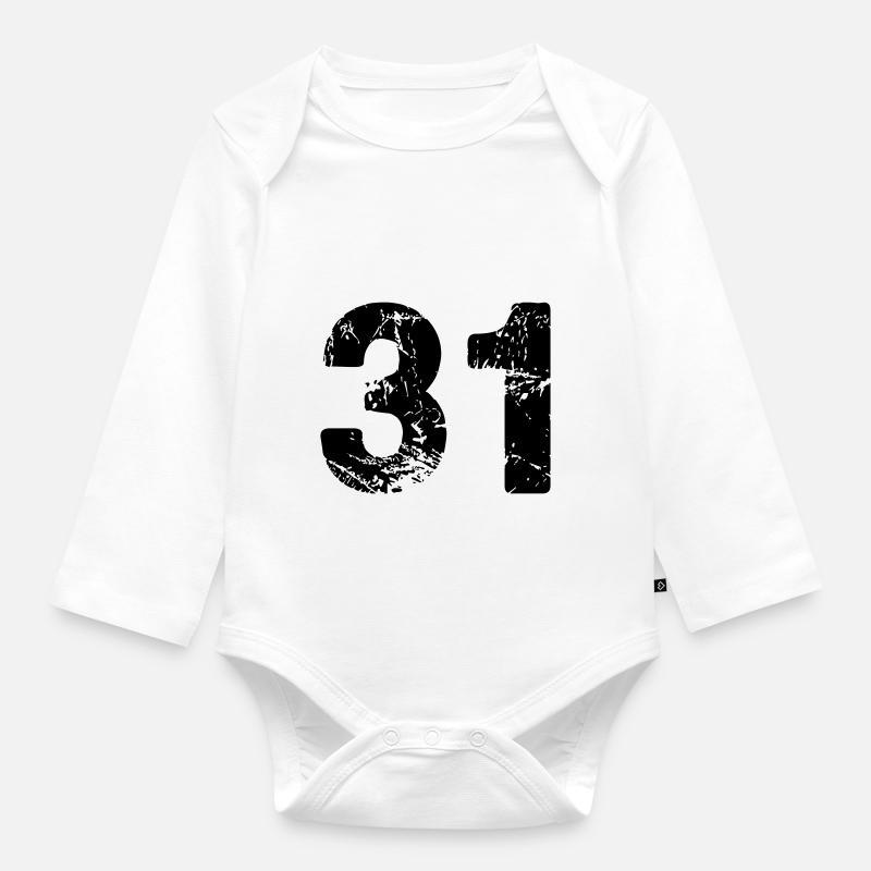 31 - Body Bébé bio manches longues - blanc