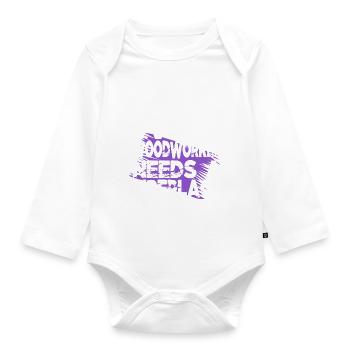 job americas john carpenter carpenter tshirts tree - Organic Longsleeve Baby Bodysuit - white - Front