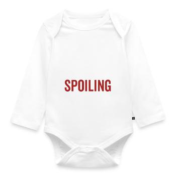 Joseph ist mein Name Verderben ist mein Spiel - Baby Bio-Langarm-Body - Weiß - Vorne