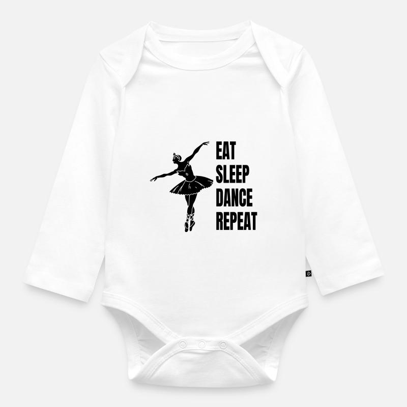 Ballet Dancer Ballerina Dance Class Gift Dance - Body Bébé bio manches longues - blanc