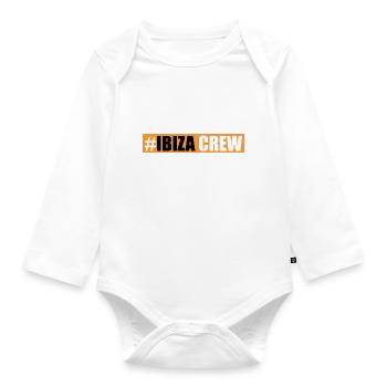 Ibiza Équipage - Body Bébé bio manches longues - blanc - Devant