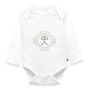 Indalo Craneos - Organic Longsleeve Baby Bodysuit - white - Front