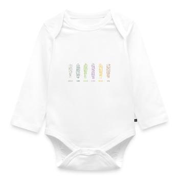 Sage Smudge Sticks Spiritual Healing Prayer Pagan - Organic Longsleeve Baby Bodysuit - white - Front