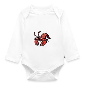 hummer - Baby Bio-Langarm-Body - Weiß - Vorne