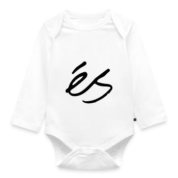 As - Baby Bio-Langarm-Body - Weiß - Vorne